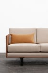 CLOVER COUCH IN TASMANIAN OAK WITH INSTYLE WOOL UPHOLSTERY