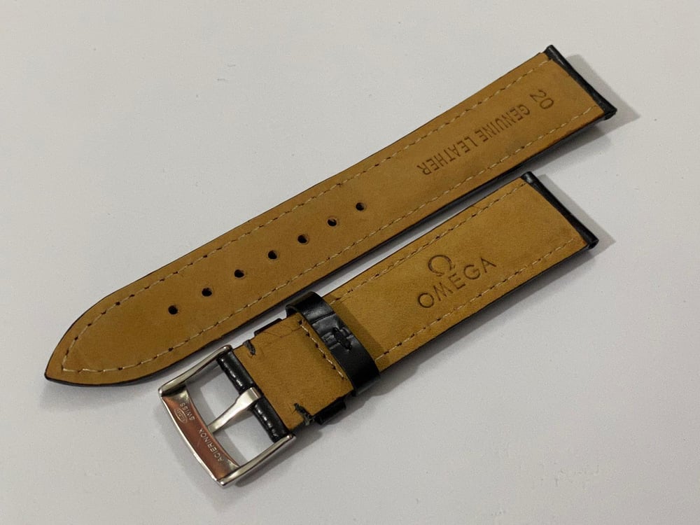 Omega 2025 leather belt