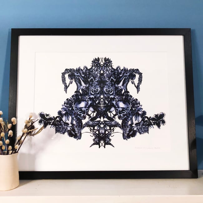 Rorschach evil and beauty 