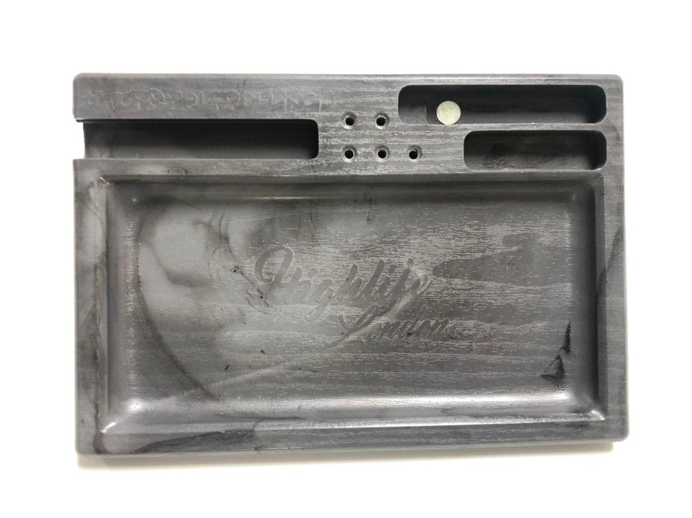 Epoxy Essential Rolling Tray (Slate) Highlife_ldn