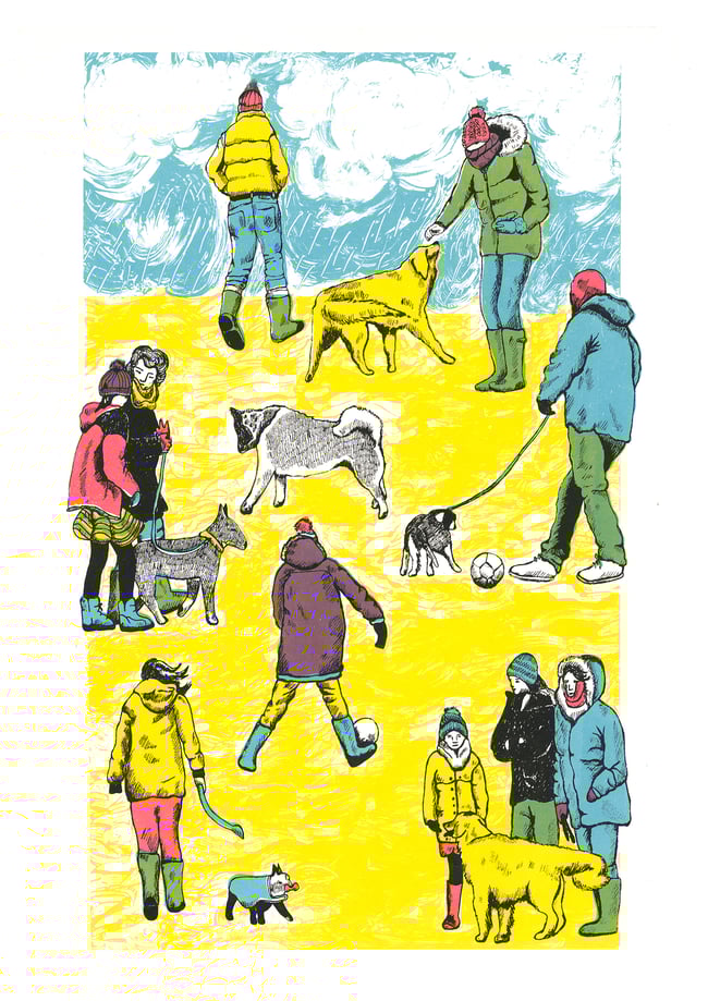 Beach People (Winter)