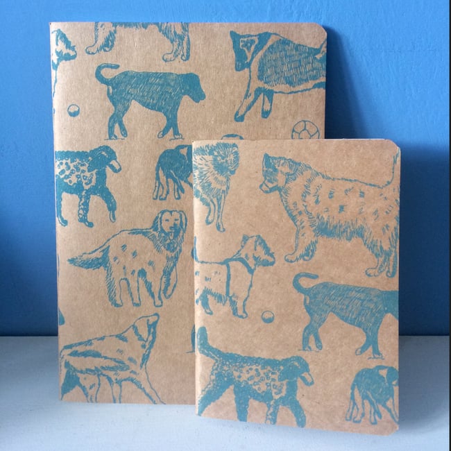 Beach dogs notebooks