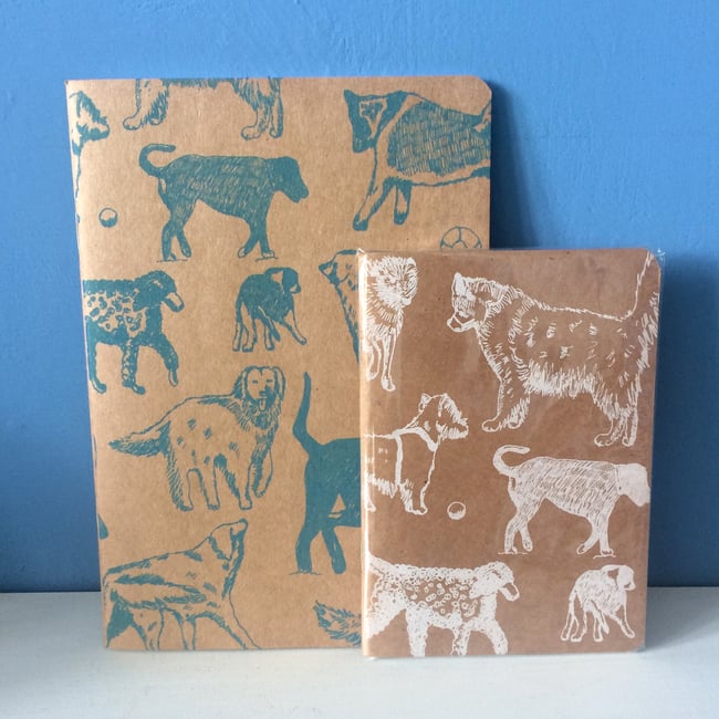 Beach dogs notebooks