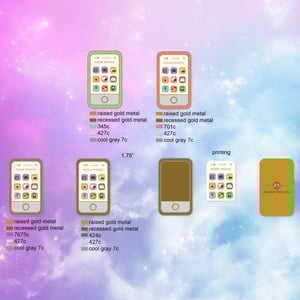 Image of Animal Crossing New Horizons Nook Phone Hard Enamel Pins