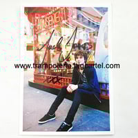 Jack Jones - TRAMPOLENE - hand signed postcard