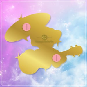 Image of Animal Crossing New Horizons K.K. Slider AWOO Hard Enamel Pins