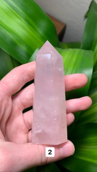 Image 3 of Rose Quartz Angel Aura Towers