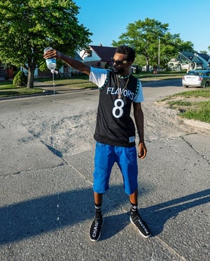Image of FLAVORS T Wolf Jersey