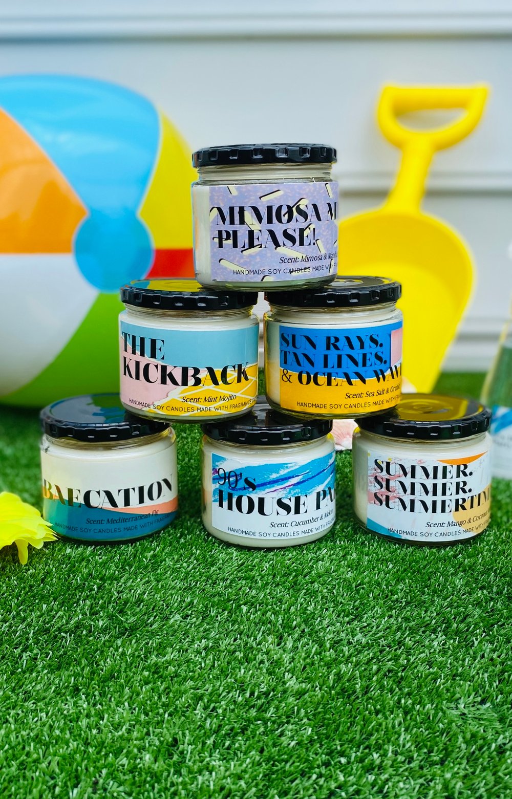 Summer Candles Beez Wax And Co