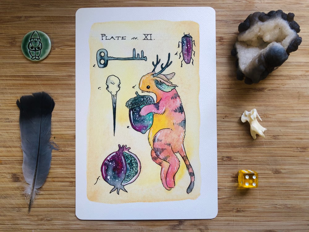 Image of Rainbow Bunmous Print