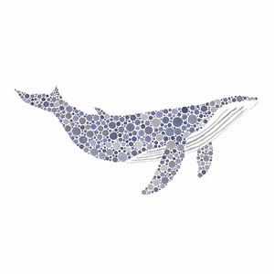 Image of Old Blue Humpback Whale - Limited Edition Print