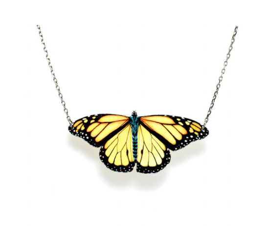 Image of Monarch Butterfly Necklace