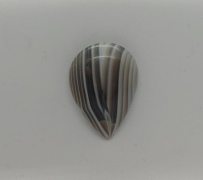 Image of Banded Agate Magnetic Pin #20-301