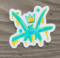 Graff Drip Logo  Sticker