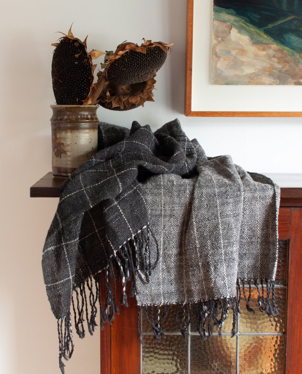 Image of Check Scarf