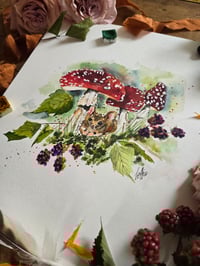 Image 3 of "Toadstool Mouse" Original 