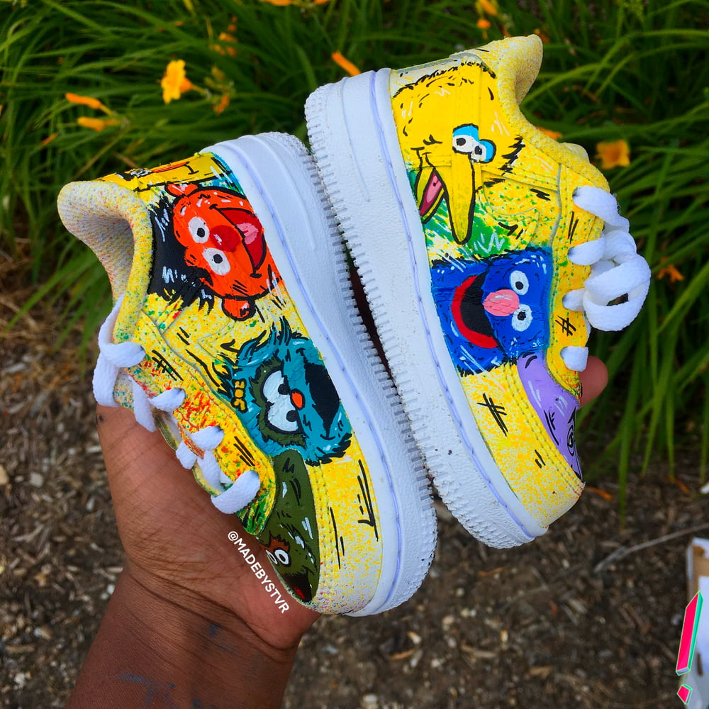 AF1 Low Sesame Street freestyle ( READ DESCRIPTION) U.S ONLY