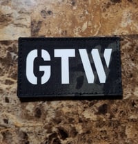 Image 3 of GTW Laser Cut Multicam Black, glow-in-the-dark