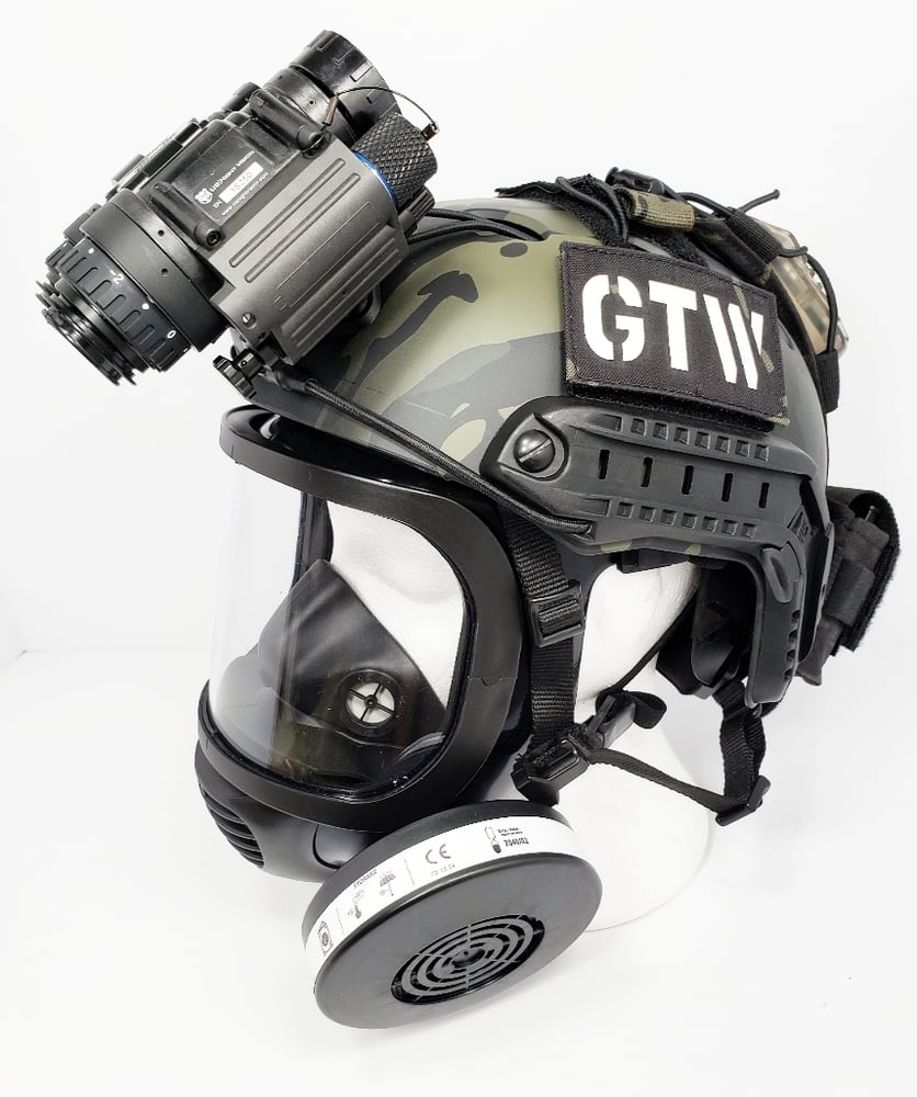 Image of GTW Laser Cut Multicam Black, glow-in-the-dark
