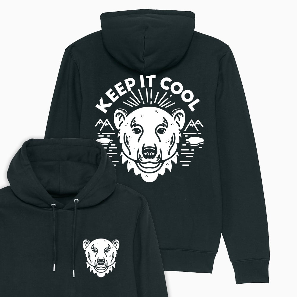 Black best sale cool hoodies