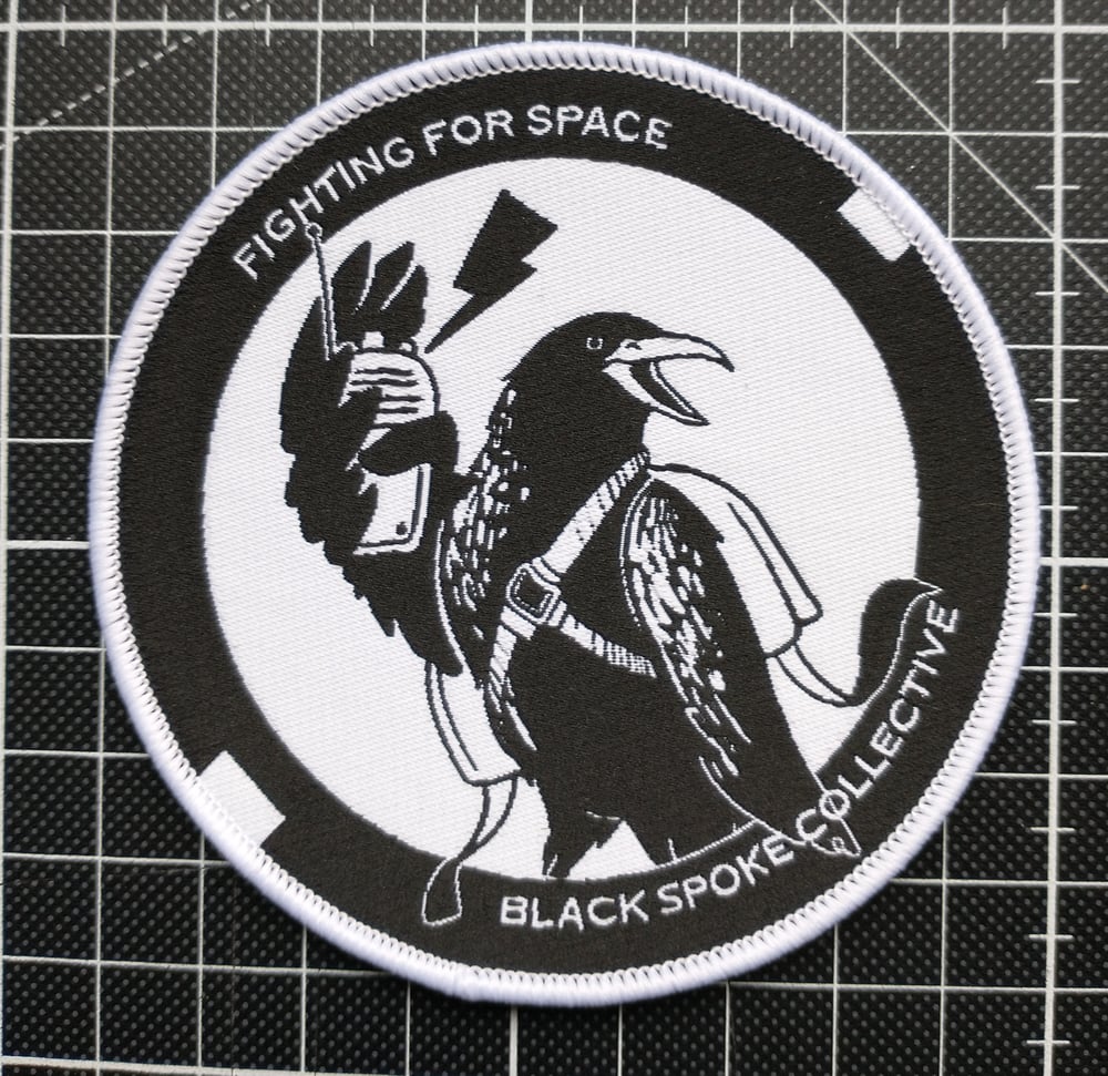Image of Fighting For Space woven patch
