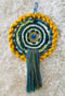 Image of Green Rolling Hills Circular Weaving