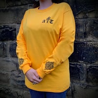 Image 1 of Gold and Black Ornamental Longsleeves