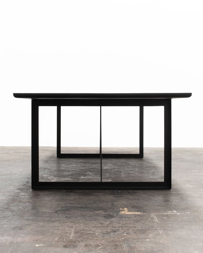 BLACK COW DINING TABLE