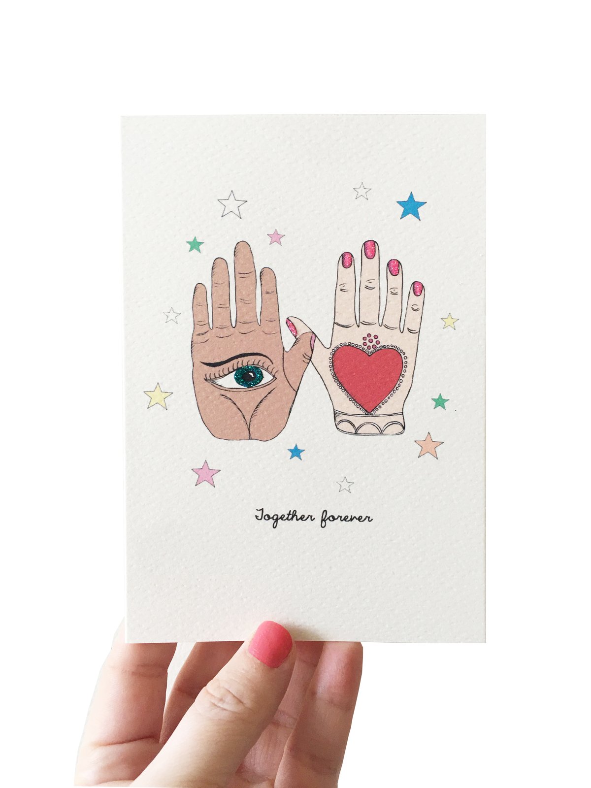 Stars Love Card - Together Forever
