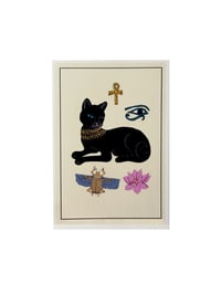Image 2 of Egyptian Cat Card