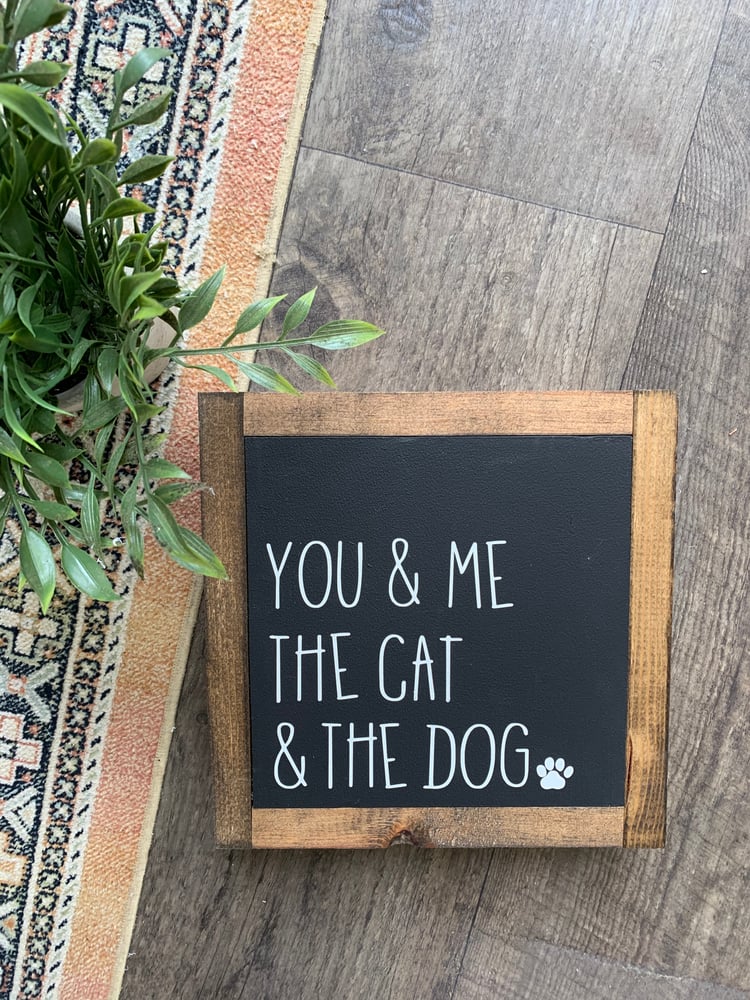 Image of You, Me, The Cat and the Dog 