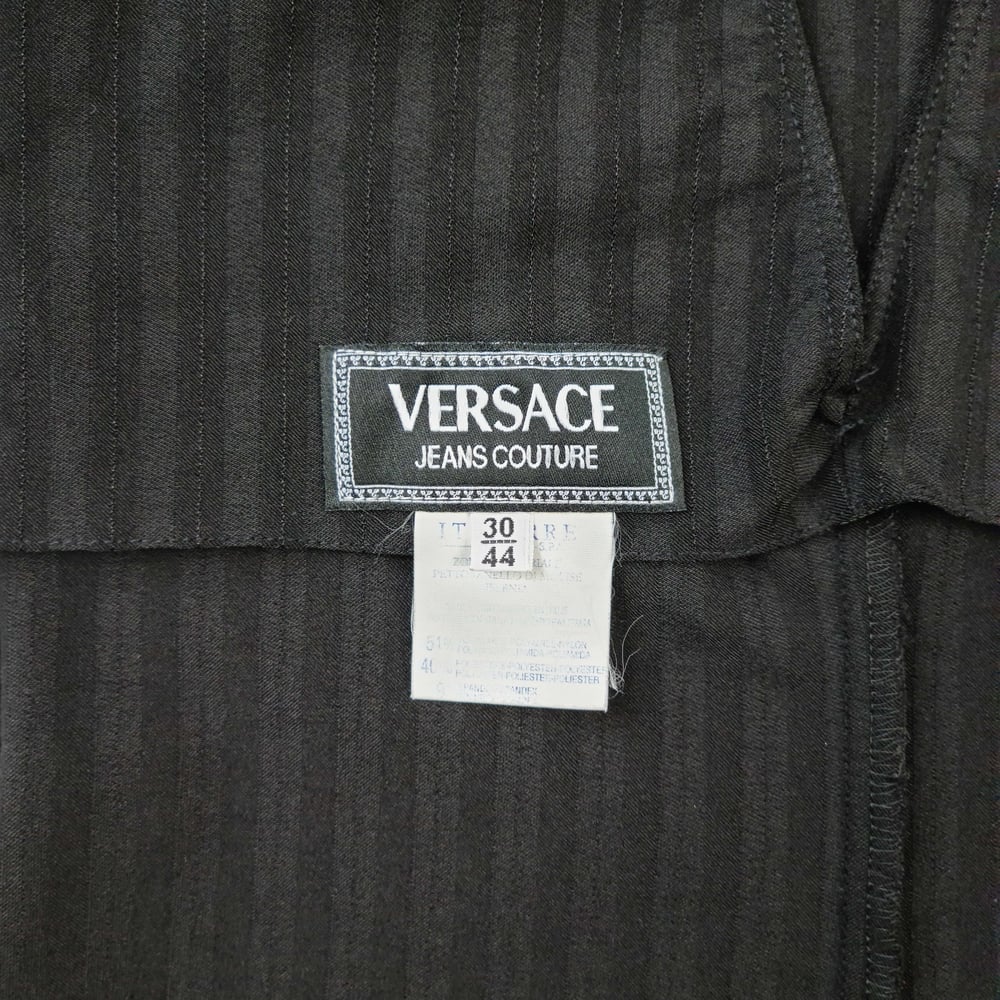 Image of Versace Jeans Couture Bodycon Dress Black