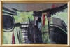 20th Century Painting 'Green Abstract'