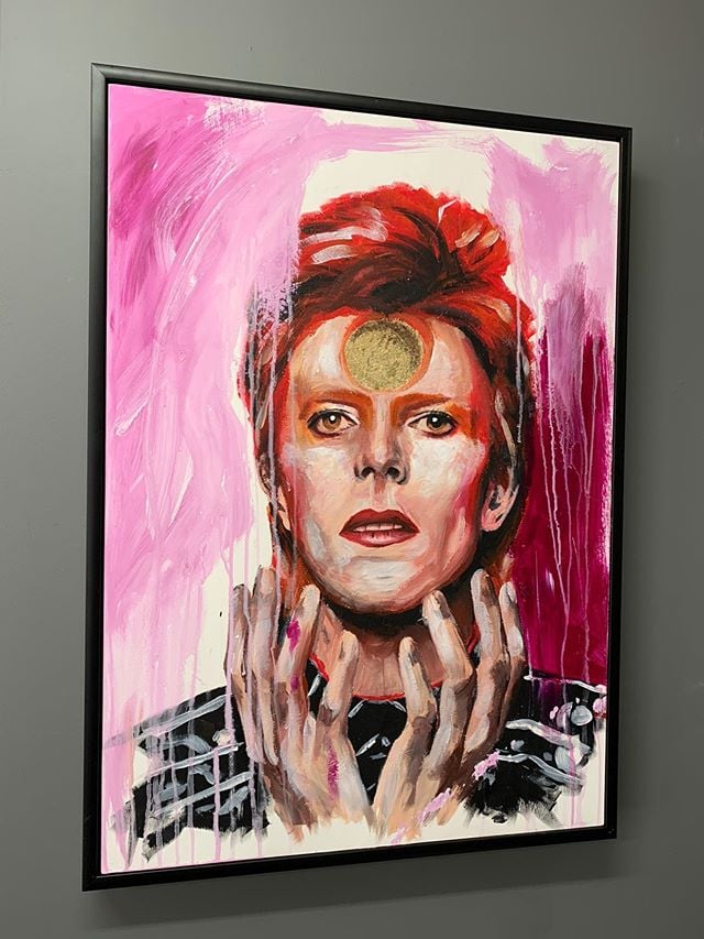 David Bowie - Starman (Premium Framed Prints)