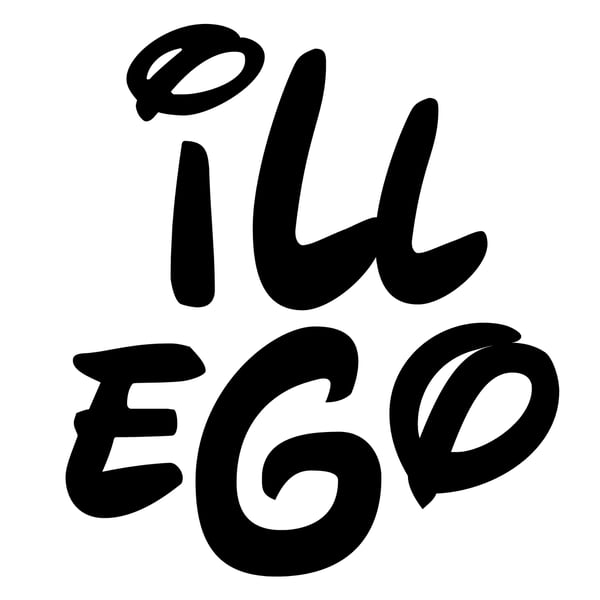 Image of ILL EGO Magical 3" Premium Vinyl Die Cut Sticker