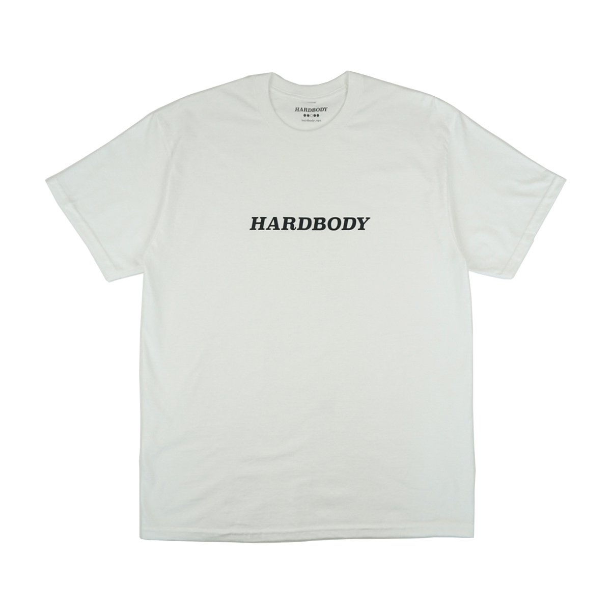 - The Dany Store - — HARDBODY LOGO T - SHIRT (WHITE)