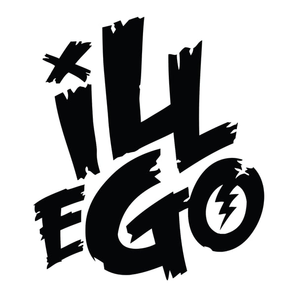 Image of ILL EGO O.G. Logo 3" Premium Vinyl Die Cut Sticker