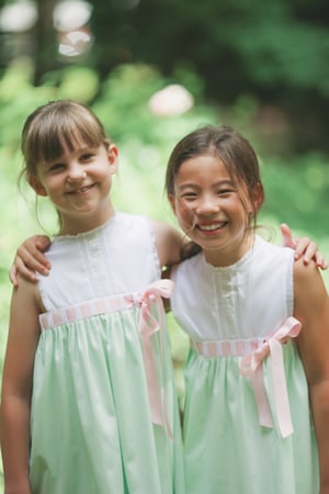 Image of Mint Heirloom Primrose Sunsuit & Dress