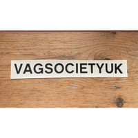 Image 1 of VAGSocietyUK Name Sticker