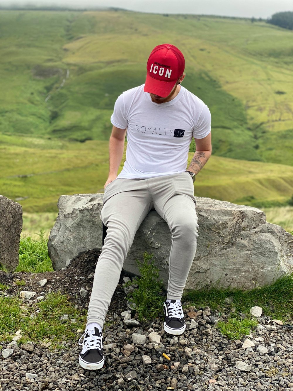 Image of Big Back Design T-Shirt- White