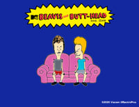 Beavis and Butt-Head - Couch Enamel Pin
