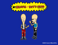 Beavis and Butt-Head - Punks Enamel Pin Set