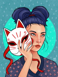 Kitsune // Fine Art Print 8x10”