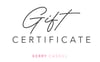 Gift Certificate