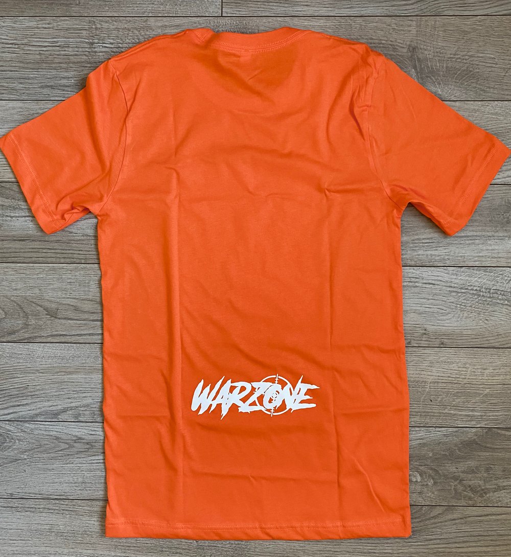 WarZone Stencil Tee (ORANGE)