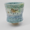 Porcelain Songbird Tea Tumbler