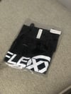 Women's Black/White  High Neck Flexx Tank