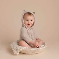Image 2 of Luxury bear romper made to order