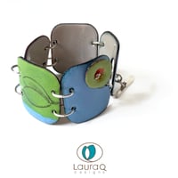 Image 1 of Garden  Enamel Bracelet