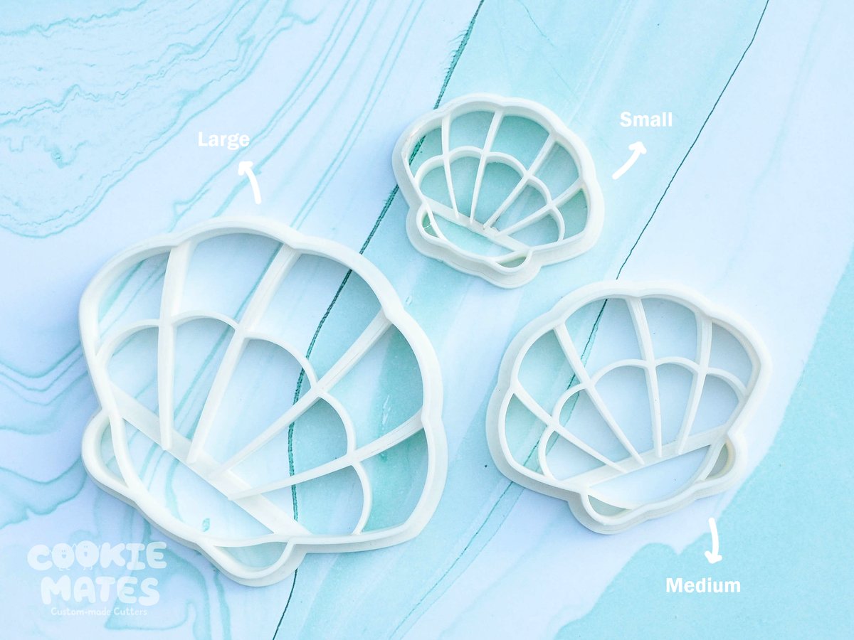 Seashell Cookie Cutter Cookie Mates
